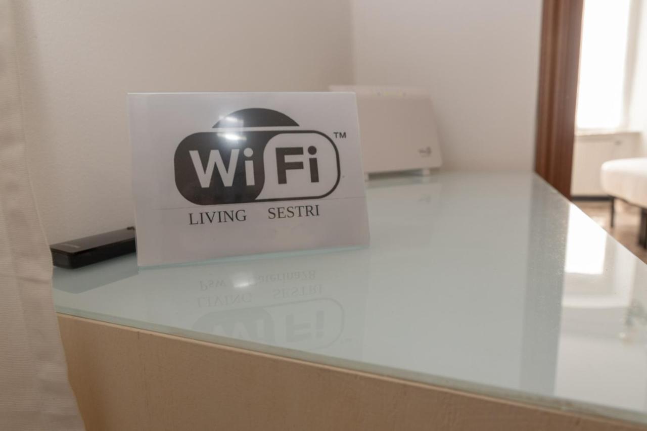 Living Sestri Airport Apartment Genoa Ngoại thất bức ảnh